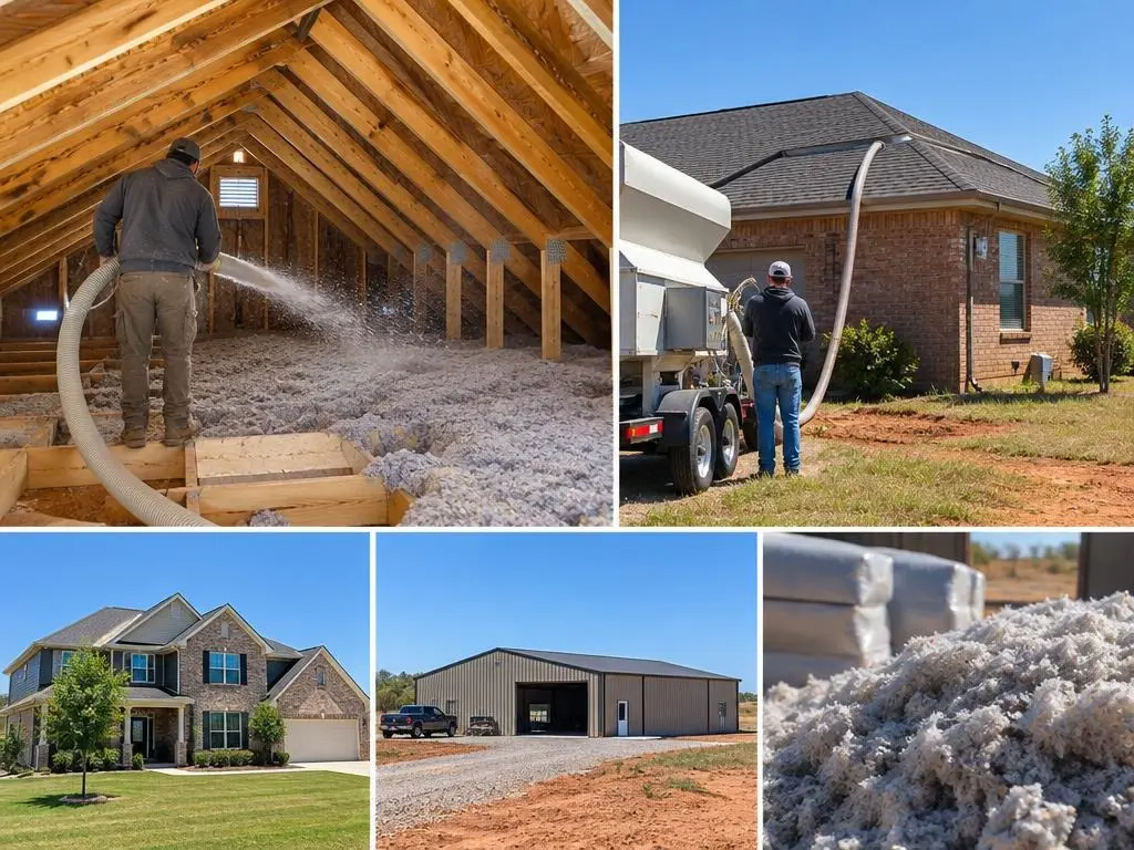 Blown-In Insulation in Oklahoma City, OK